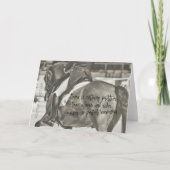 Carte de voeux MAJESTIQUE (Devant)