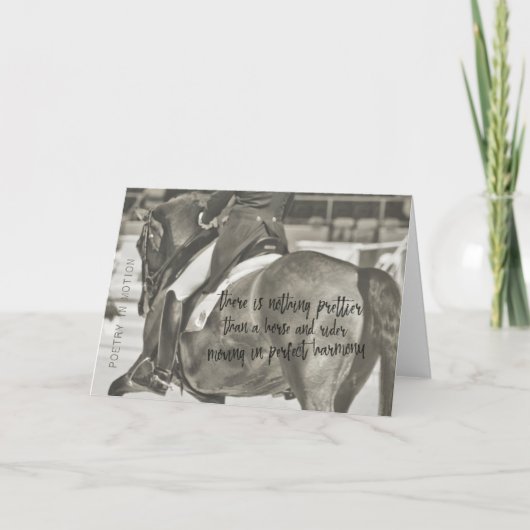 Carte de voeux MAJESTIQUE (Devant)