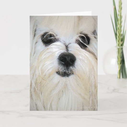 Carte de voeux maltaise (Devant)