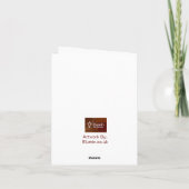 Carte de voeux Malvern Hills UK Artwork (Dos)