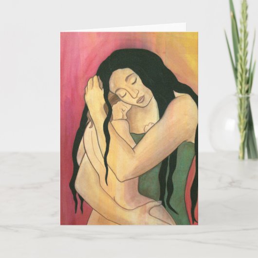 Carte de voeux : "Mama" (Devant)