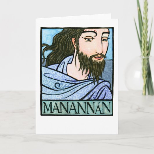 Carte de voeux Manannán (Devant)