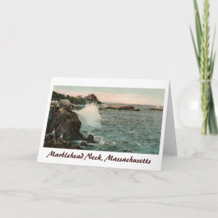 Carte de vœux Marblehead Neck Massachusetts