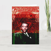 Carte de voeux Marcus Garvey (Devant)