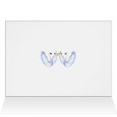 Carte de voeux Mariage de Swan (Intérieur Horizontal (Haut))