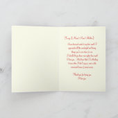 Carte de vœux Marigold Jester Joyeux pour la Fête (Intérieur)