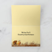 Carte de voeux Master Halloween Citrouille (Intérieur)