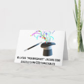 Carte de voeux mathématique (Dos)