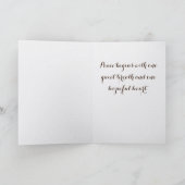 Carte de vœux Matinée au calme Studio (Intérieur)