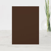 Carte de vœux Matinée au calme Studio (Dos)