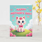 Carte de vœux Matte Happy Day (Fleur jaune)