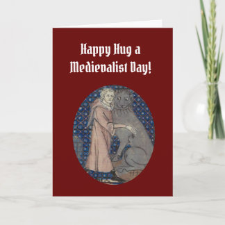 Carte de voeux médiévale