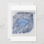 Carte de vœux méduse (Devant)