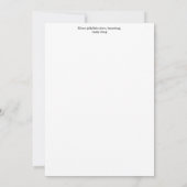 Carte de vœux méduse (Dos)