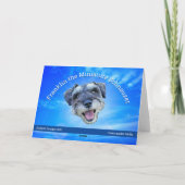 Carte de voeux "meh - doan want" (Dos)