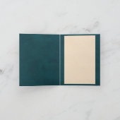 Carte de voeux mélangée de pivoines (Intérieur)