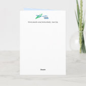 Carte de vœux : Mémoire aimante (Dos)