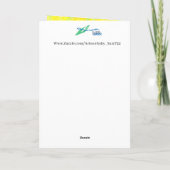 Carte de vœux : Merci (Dos)