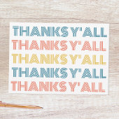 Carte de vœux Merci à tous avec un plaid joyeux