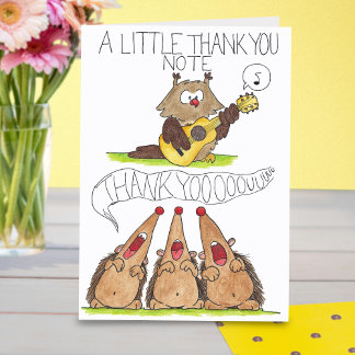 carte de vœux MERCI de Nicole Janes