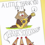 Carte de voeux Merci par Nicole Janes