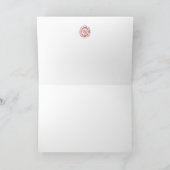 Carte de voeux Merci pompier (Intérieur)