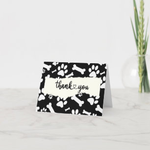 Carte de voeux Merci pour vétérinaire ou amoureux