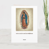carte de voeux mère marie (Dos)