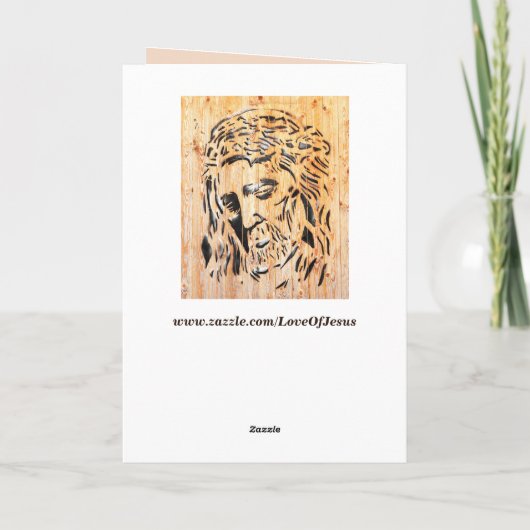 carte de voeux messie (Dos)