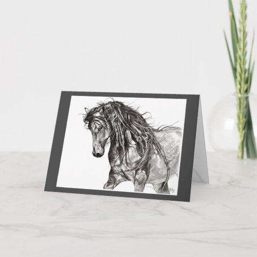 Carte de voeux "Mesteño" (Devant)