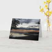 Carte de voeux ~ Météo la tempête (Fleur jaune)