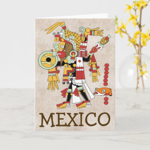 Carte de vœux Mexique