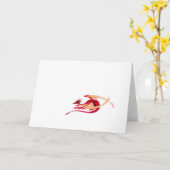 Carte de voeux Micro Dragon ! (Fleur jaune)