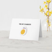 Carte de voeux mignonne "Vous êtes délicieux" (Fleur jaune)