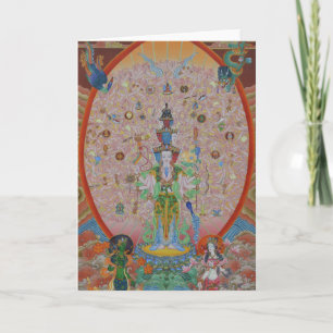 Carte de voeux Mille-Armée d'Avalokiteshvara