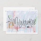 Carte de voeux Milwaukee (Devant / Derrière)