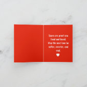 Carte de vœux minimaliste  (Intérieur)