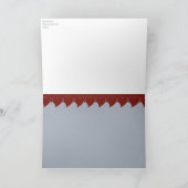 Carte de voeux Miss Snowman CC0382 Valentine (Intérieur)