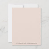 Carte de voeux mixte Collage papier floral (Dos)