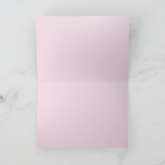 Carte de voeux mode vintage (Intérieur)