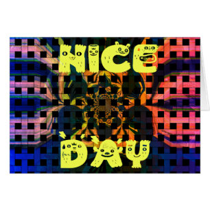 Carte de voeux Modèle horizontal