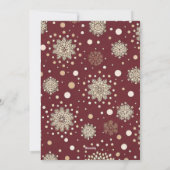 Carte de vœux moderne et simple pour la famille jo (Dos)