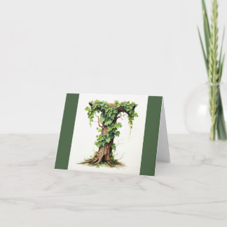 Carte de voeux Monogramme