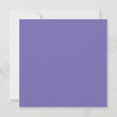 Carte de voeux Monogramme Anniversaire - Initiale  (Dos)