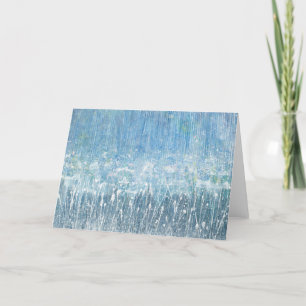 Carte de voeux Monsoon par Iris Grace Painting