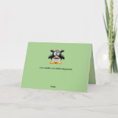 carte de voeux moo vache (Dos)