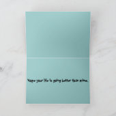 Carte de voeux Moody Momma (Intérieur)
