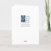 Carte de voeux Moon and Stars (Dos)