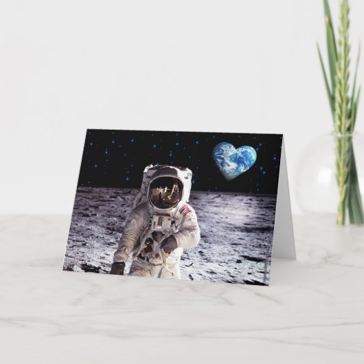 Carte de voeux Moonage Daydream (Devant)