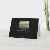 Carte de voeux Mossy Pond (Dos)